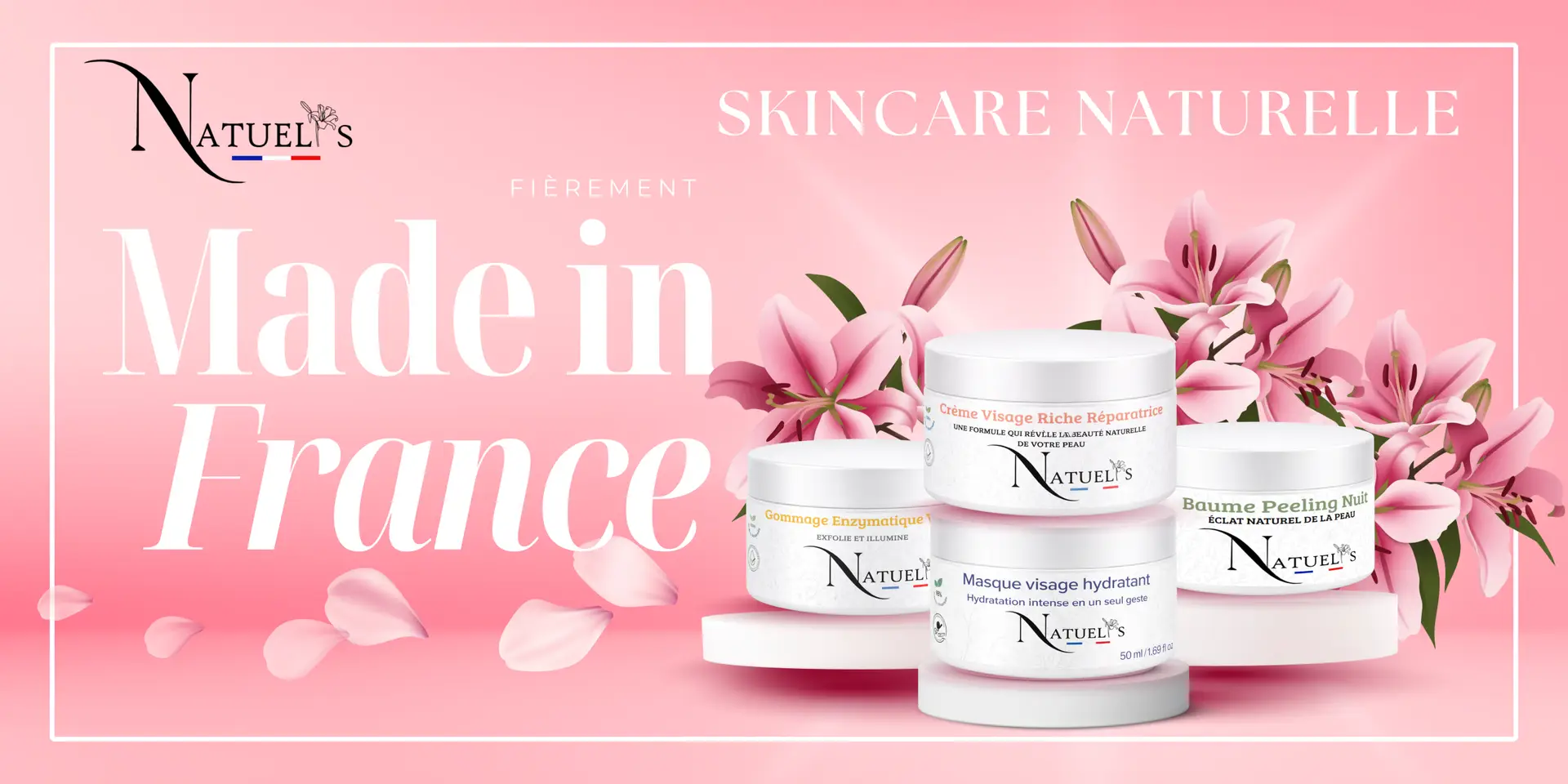 cosmétique naturelle Natuelys