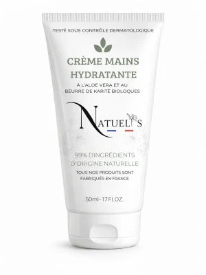 Crème mains Natuelys.