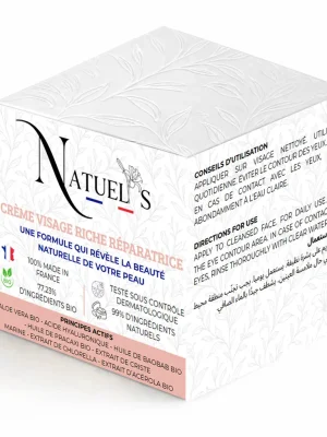 creme visage Natuelys