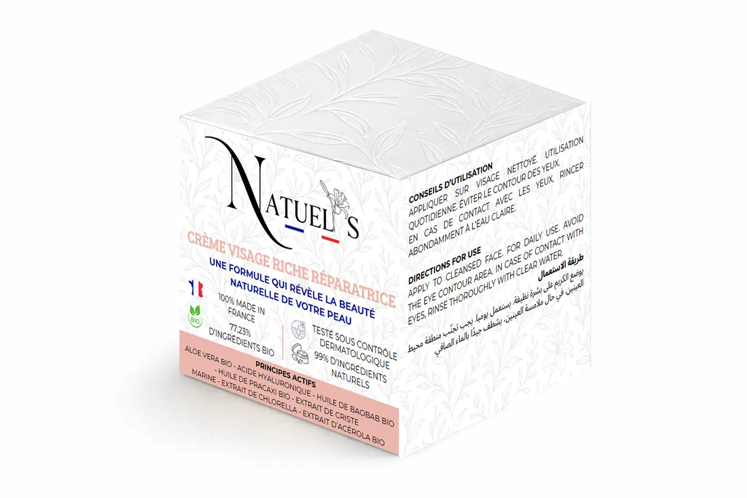 creme visage Natuelys