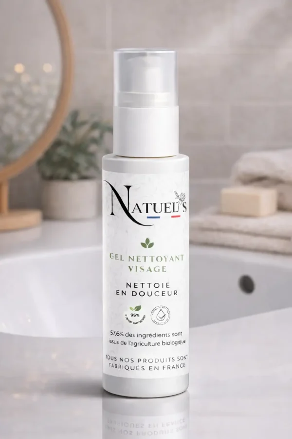 Gel nettoyant visage Natuelys