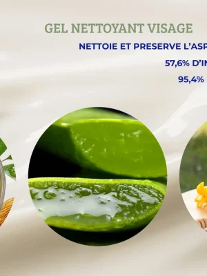 Gel nettoyant visage