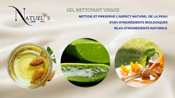 Gel nettoyant visage