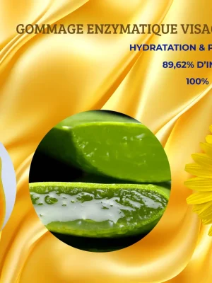 Gommage enzymatique
