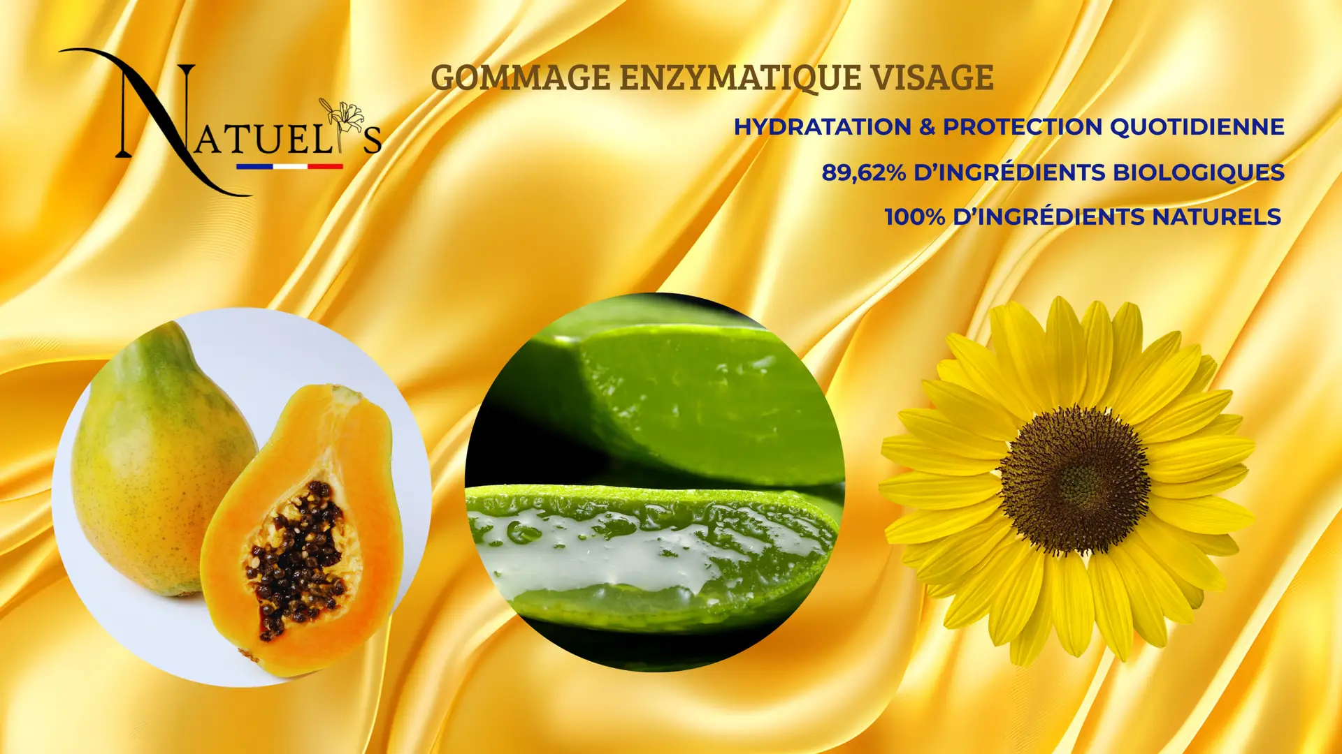 Gommage enzymatique