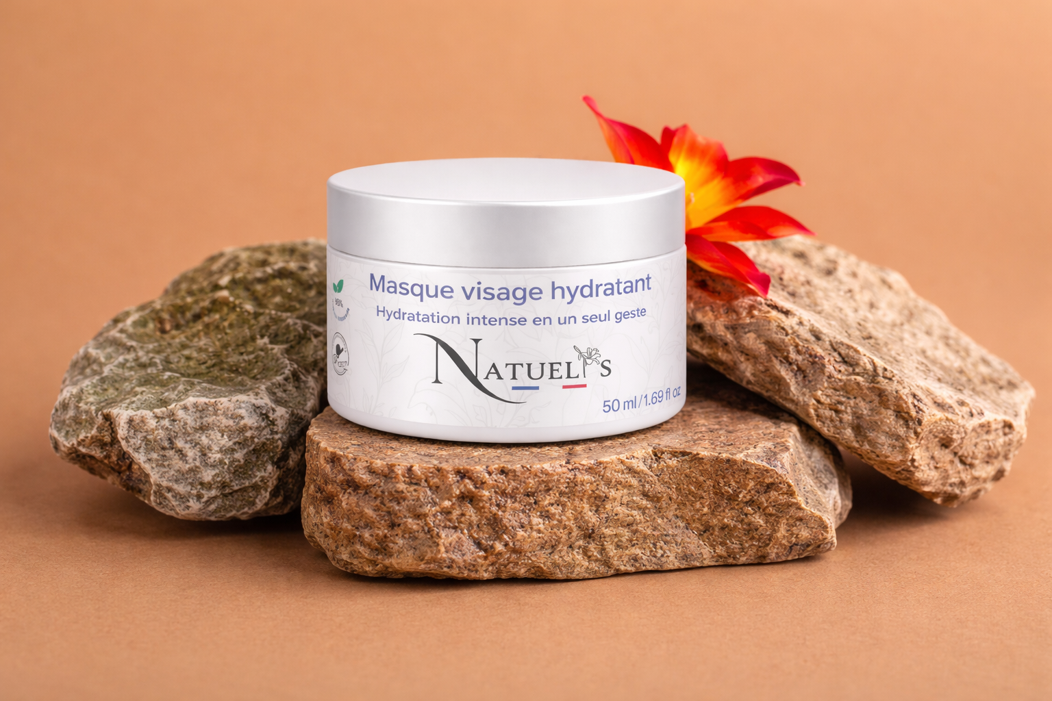 Masque visage hydratant NATUELYS