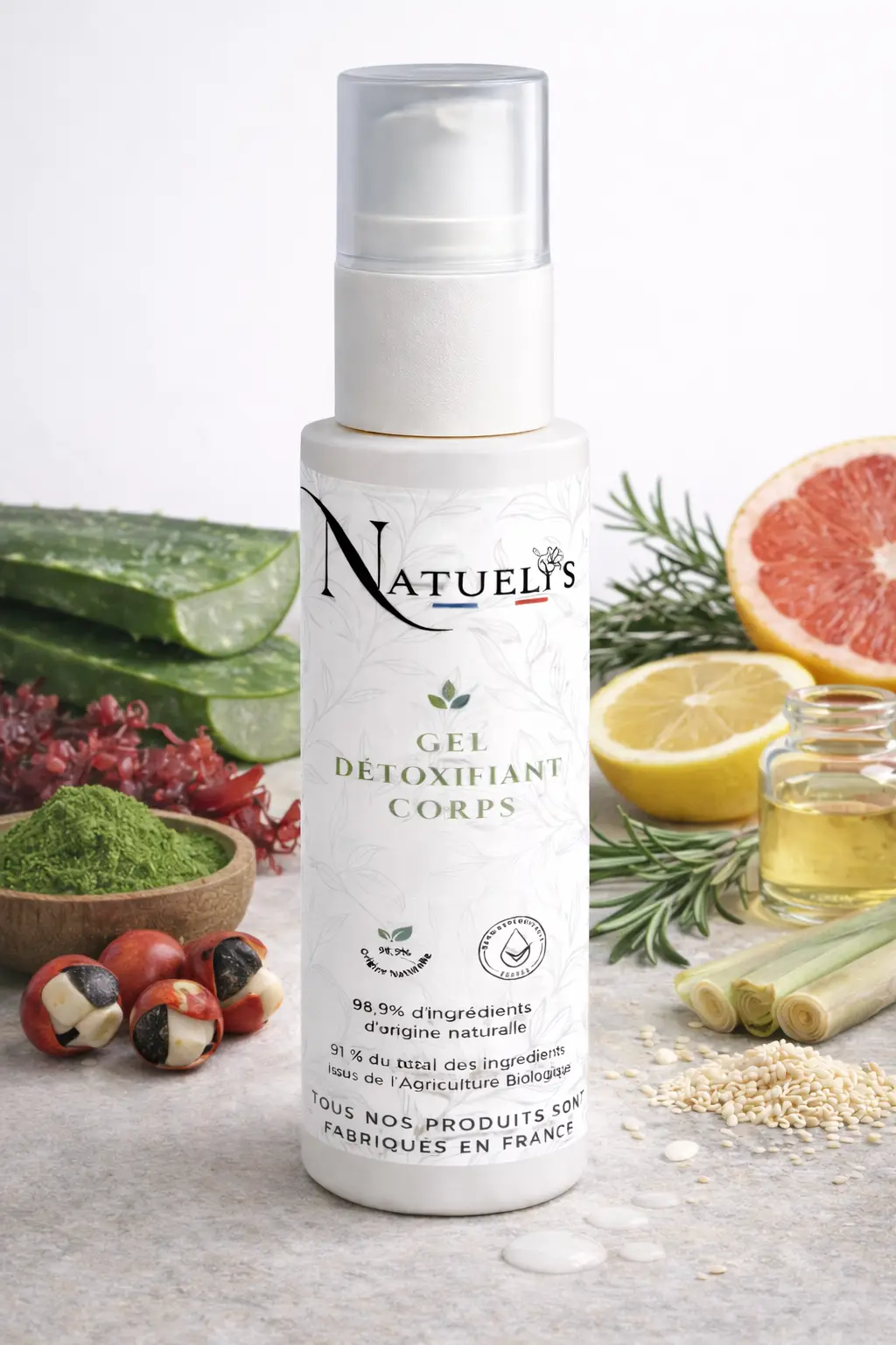 Presentation gel détoxifiant